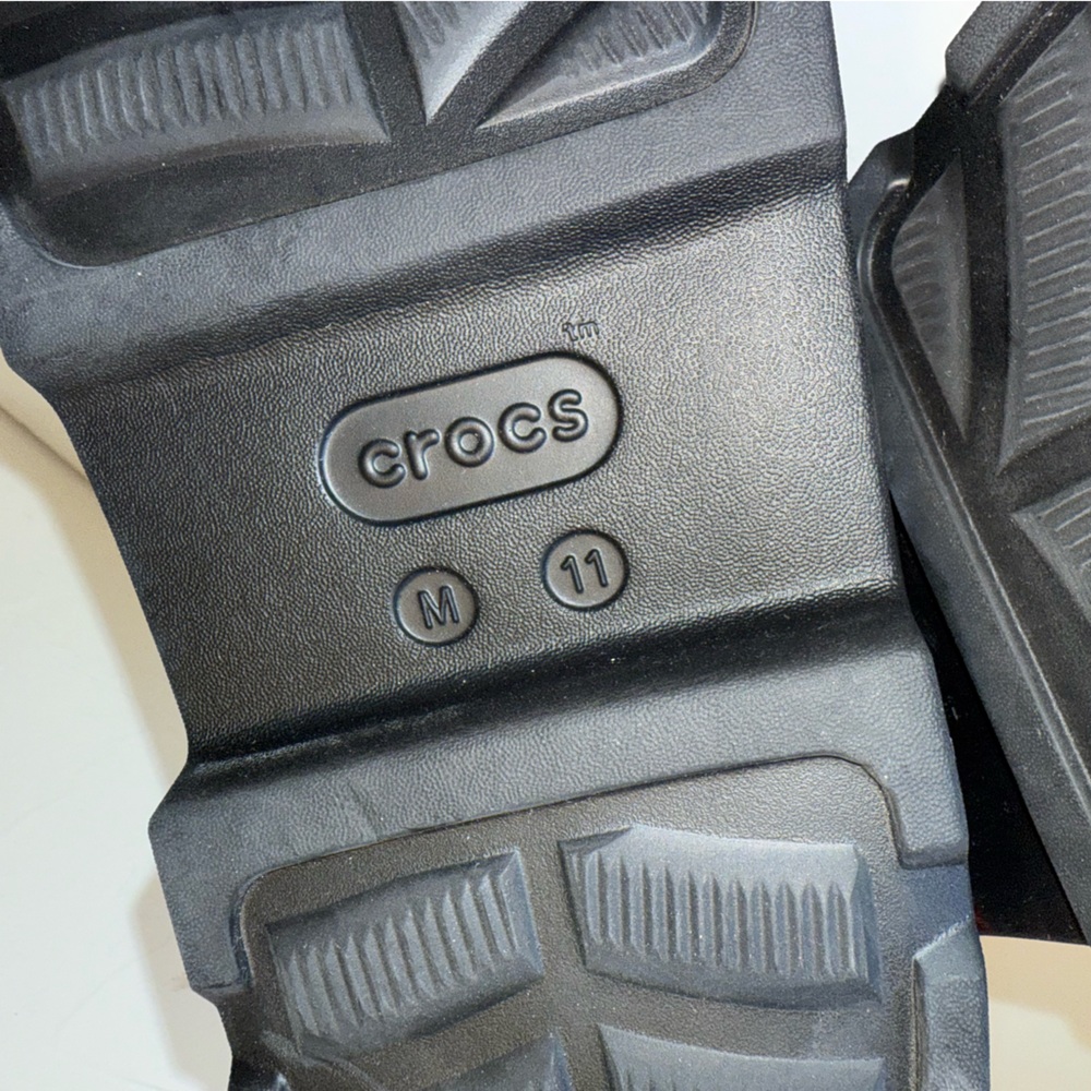 Crocs Fleece Lined Solid Front Solid Front Mens S… - image 8